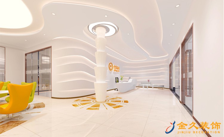 不同規(guī)模企業(yè)辦公室前臺怎么裝修？辦公室前臺裝修建議